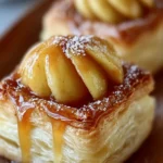 Flaky Caramel Apple Pastry Delight First Image