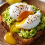 Smashed Avocado Poached Egg Toast First Image
