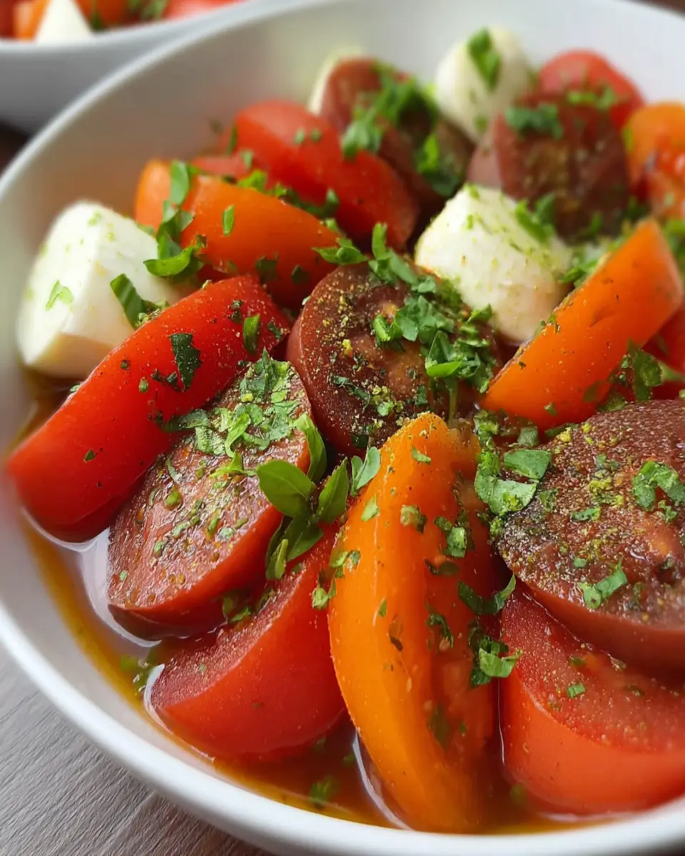 Caprese Salad Bliss: Fresh, Flavorful, and Super Easy to Make