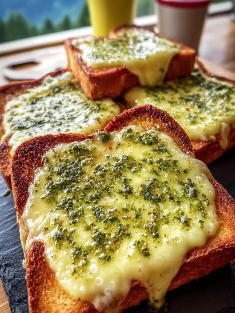 Cheesy Garlic Herb Toast First Image