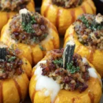 Stuffed Mini Pumpkin Dish First Image