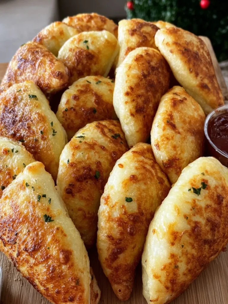 Golden Baked Empanadas Platter First Image