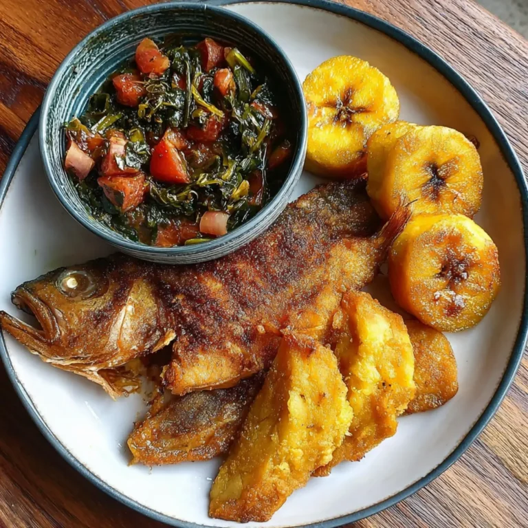 Fried Fish and Plantain Delight First Image