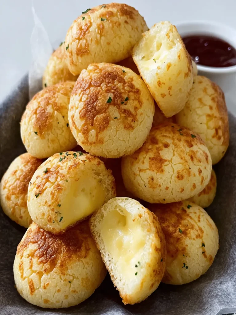 Baked Brazilian Cheese Bread Rolls First Image