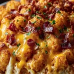 Cheesy Bacon Tater Tot Casserole First Image