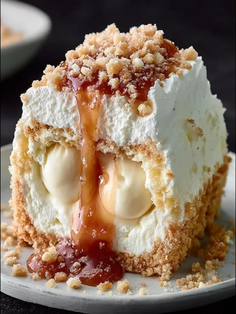 Crunchy Caramel Cream Dessert First Image