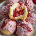 Frozen Strawberry Cream Bites First Image