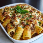 Stuffed Baked Rigatoni Pasta Delight First Image