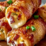 Crispy Bacon Cheese Roll-Ups First Image