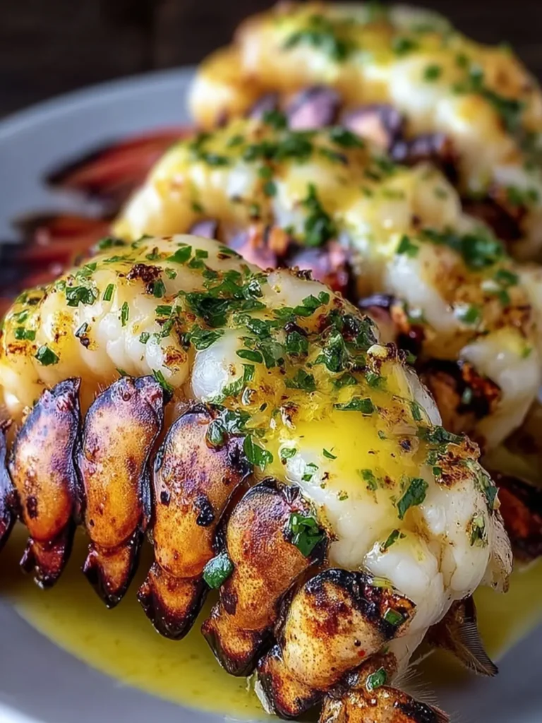 Grilled Lobster Tails with Butter First Image