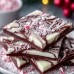 Peppermint Chocolate Bark Dessert First Image