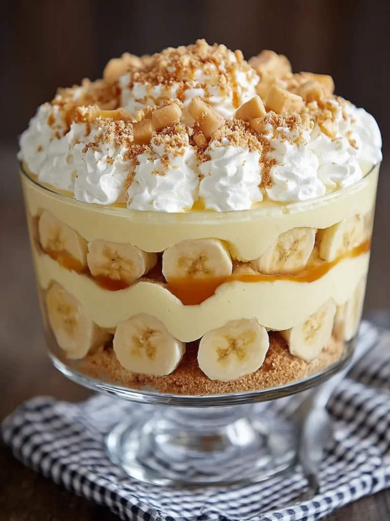Layered Banana Pudding Trifle First Image