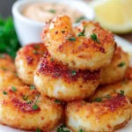 Golden Crispy Shrimp Cakes Recipe First Image