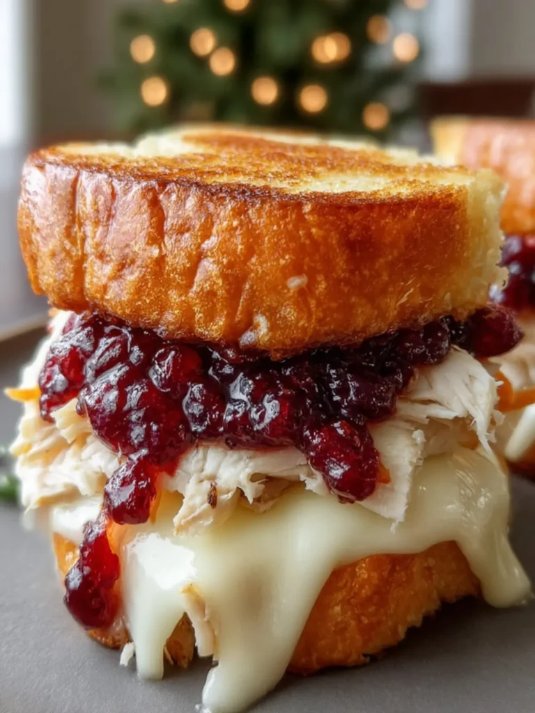 Turkey Cranberry Brie Sandwich First Image