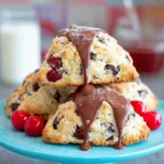 Chocolate Cherry Scones First Image