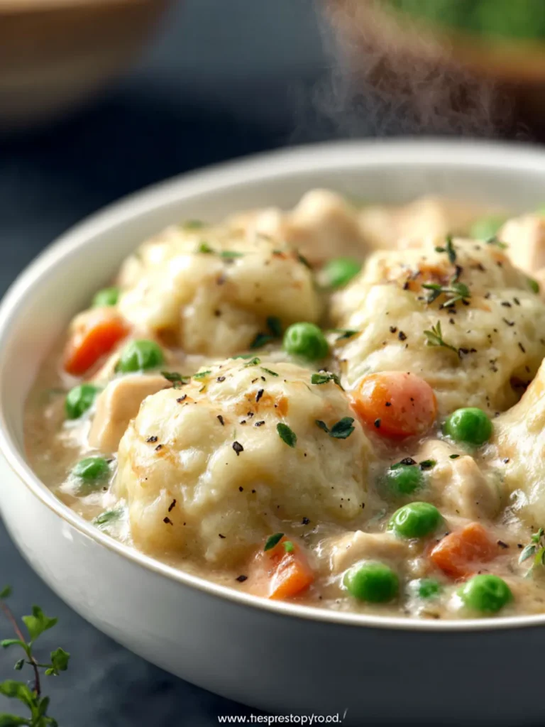 Bisquick Chicken and Dumplings First Image