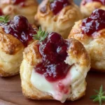 Cranberry Brie Party Bites First Image