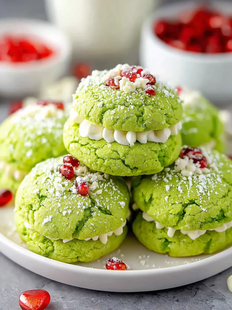 Grinch Cookies Recipe First Image