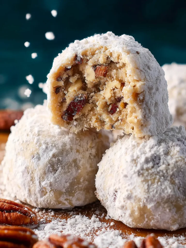 Pecan Snowball Cookies First Image