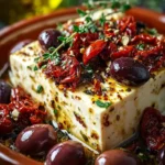 Baked Feta with Olives and Sun-Dried Tomatoes: A Must-Try! First Image