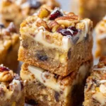 Christmas Crack Blondies First Image