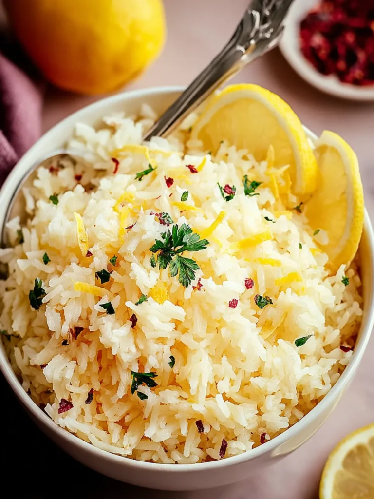 Tangy Easy Greek Lemon Rice Pilaf Recipe You’ll Love First Image