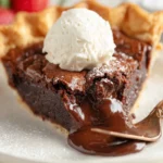 Chocolate Chess Pie First Image