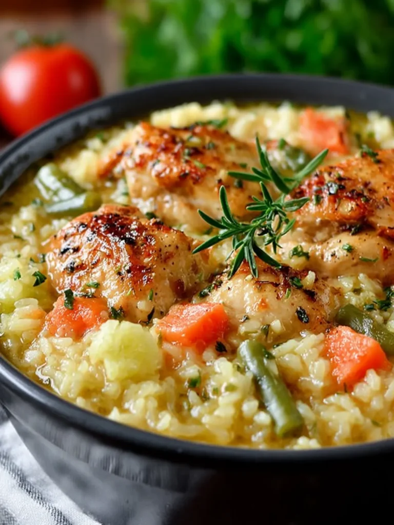 One Pot Chicken and Rice First Image