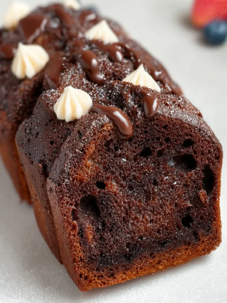 Chocolate Pound Cake {With Cake Mix} First Image