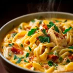 Creamy Cajun Chicken Pasta Soup: A Flavorful Delight! First Image