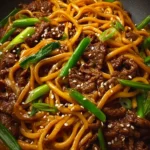 Mongolian Beef Noodles First Image