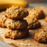 Healthy Banana Cookies (Soft, Oil-Free, Made with Almond Flour) First Image