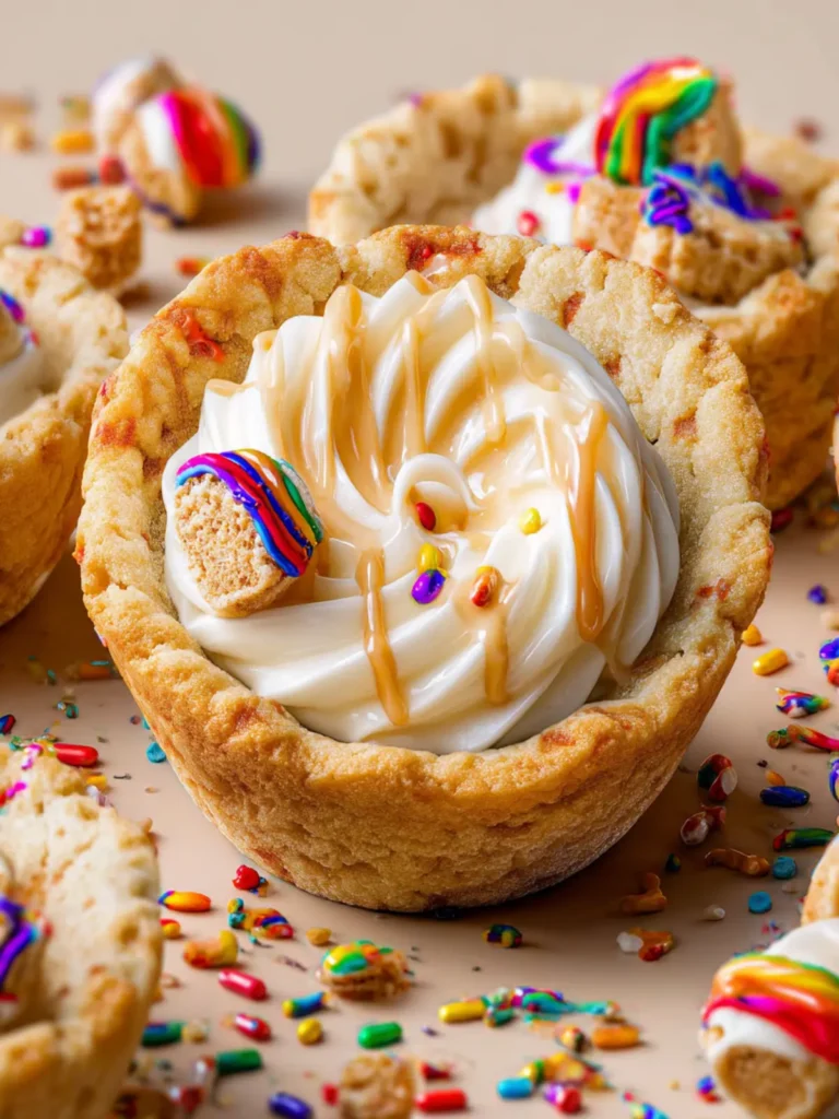 White Chocolate Peanut Butter Cookie Cups First Image