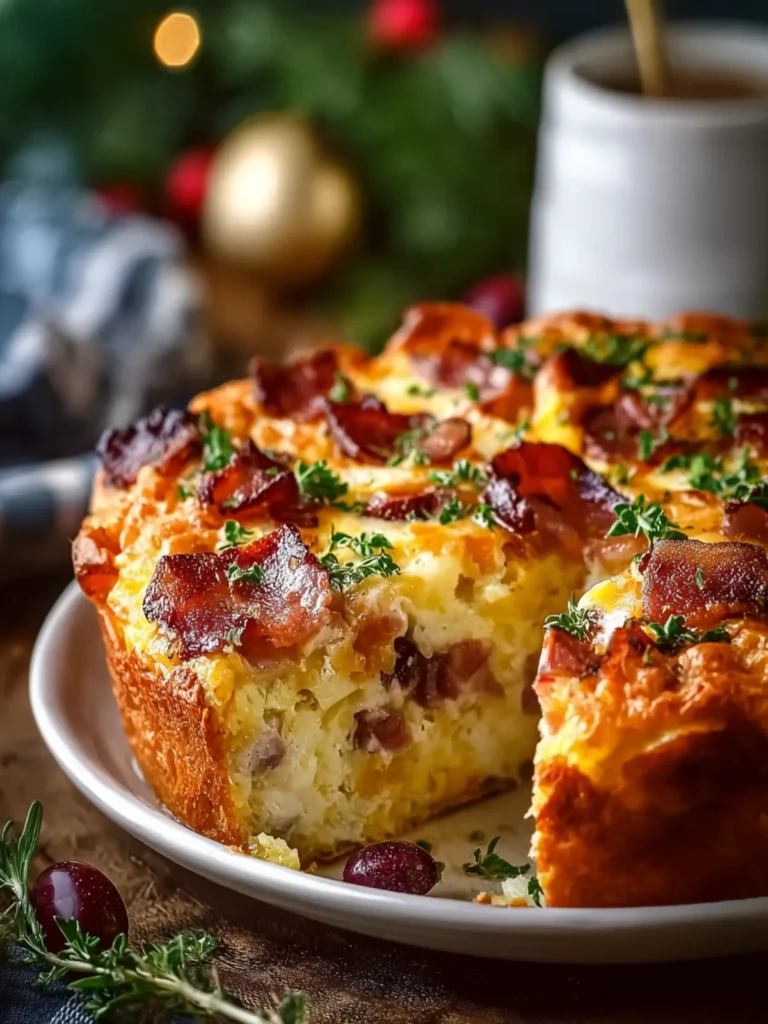 Christmas Breakfast Casserole for a Cozy Holiday Morning First Image