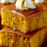 Pumpkin Cornbread with Cinnamon Honey Butter First Image