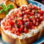 Easy Boursin Bruschetta Dip First Image