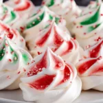 Christmas Meringue Cookies First Image