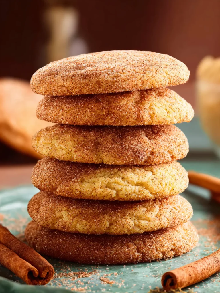 Easy Snickerdoodle Cookies First Image
