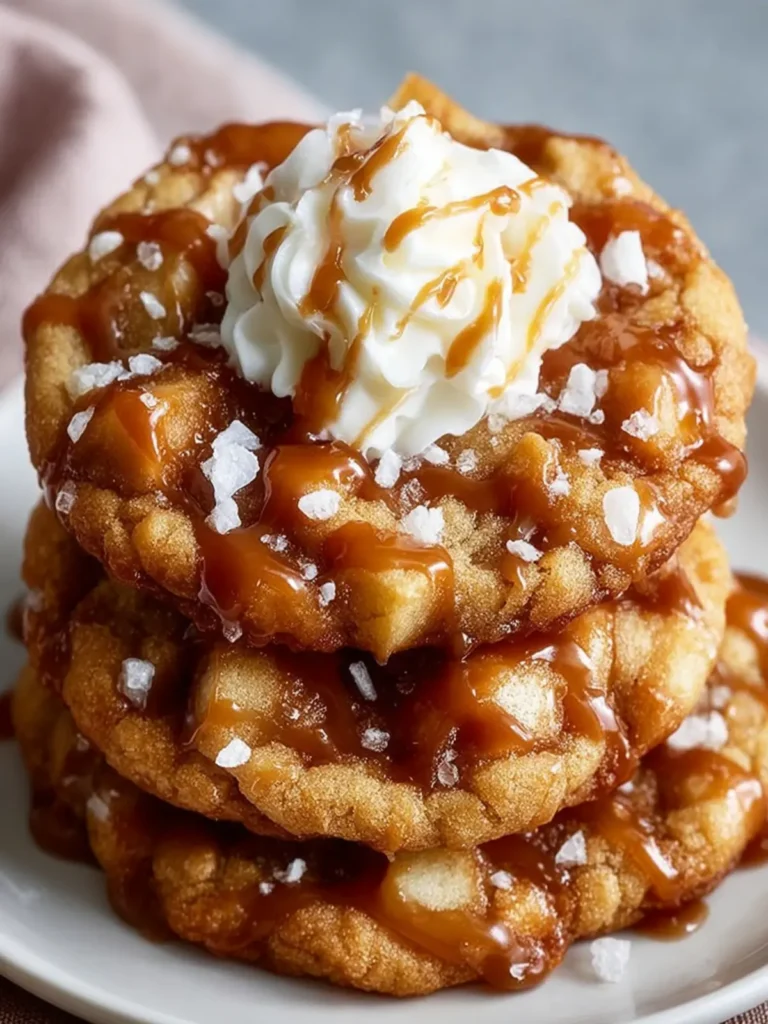 Irresistible Salted Caramel Apple Pie Cookies: The Ultimate Fall Dessert You’ll Crave All Year First Image