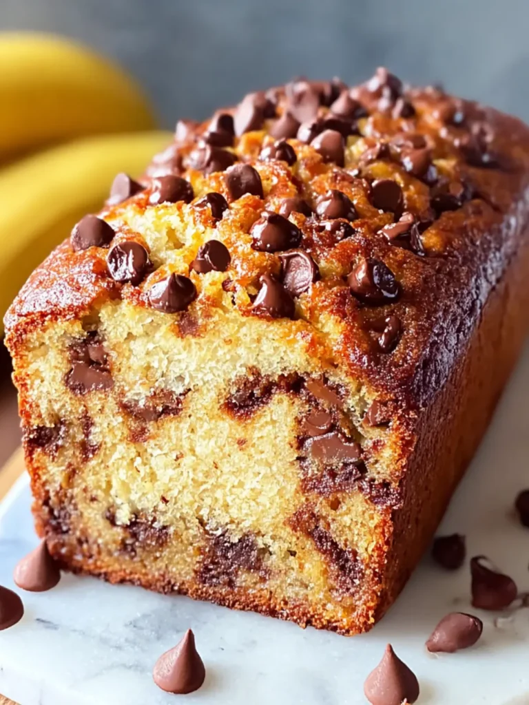 Classic Brown Butter Chocolate Chip Banana Bread Bliss First Image