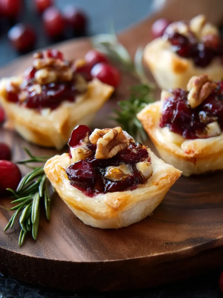 Cranberry Brie Bites First Image