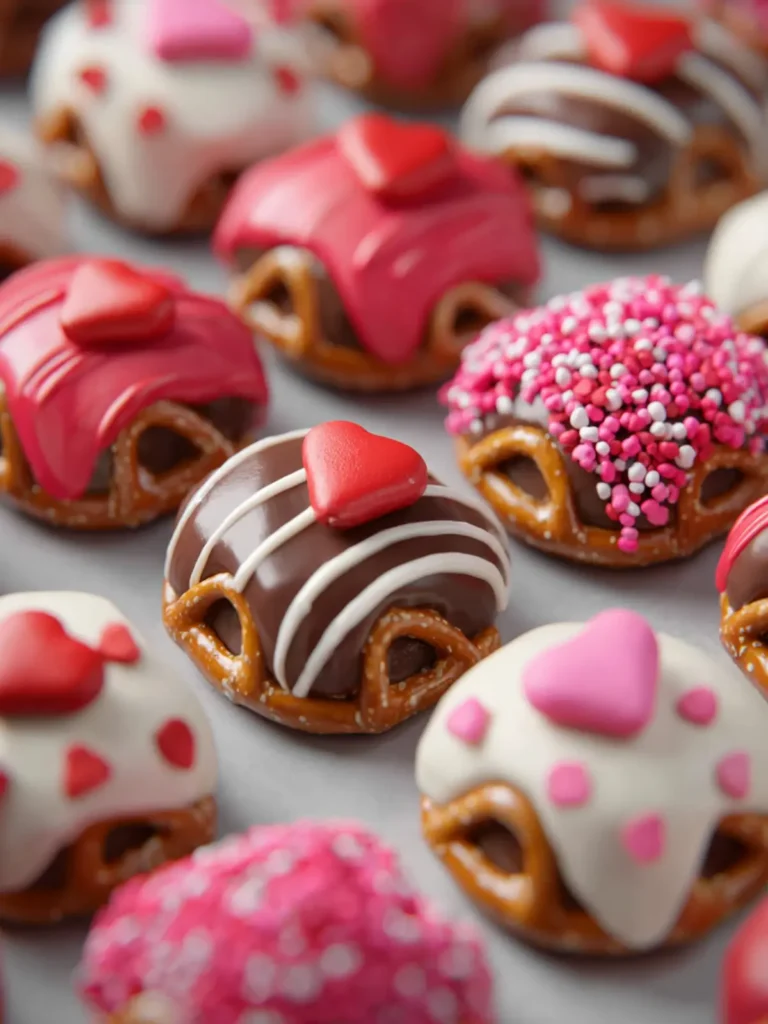 Valentines Pretzel Bites First Image