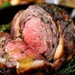 Indulge in Garlic Butter Prime Rib - A Royal Feast First Image