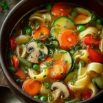 Cozy Vegetable Noodle Soup Recipe for Ultimate Comfort First Image