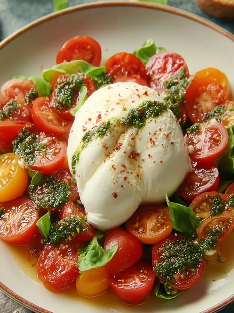 Tomato Burrata Salad First Image