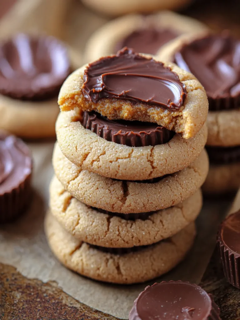 2-Ingredient Peanut Butter Cup Cookies First Image