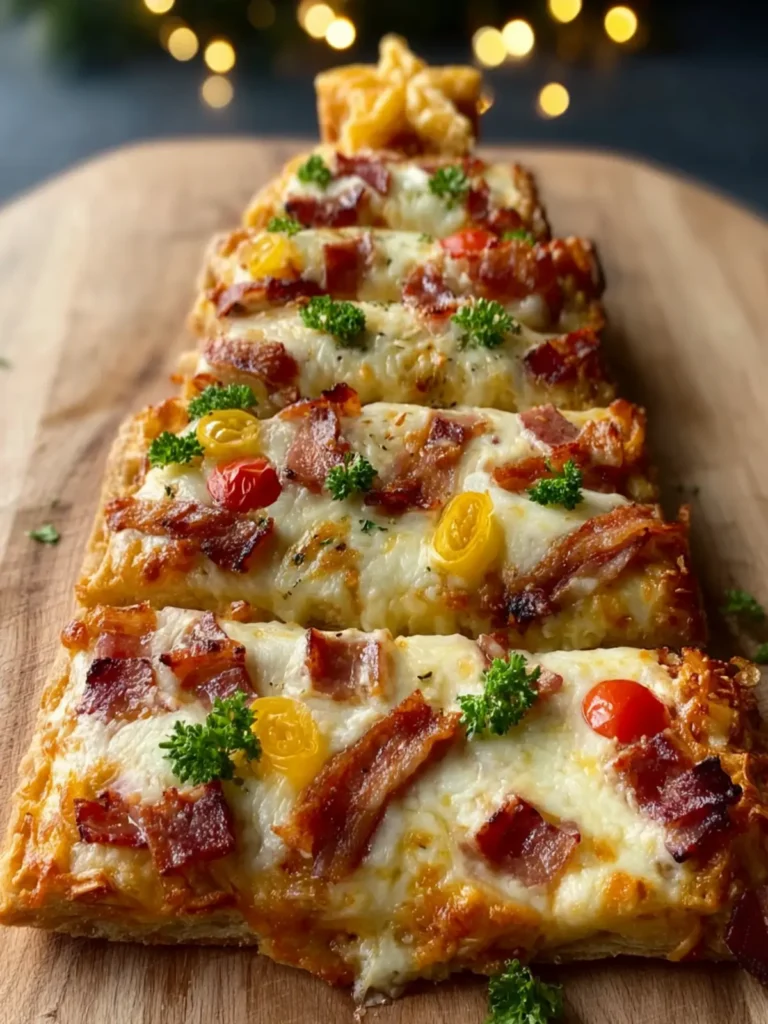 Pizza Christmas tree First Image