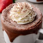 1-Minute Nutella Mug Cake First Image