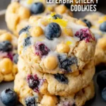 Lemon Blueberry Chickpea Cookies First Image