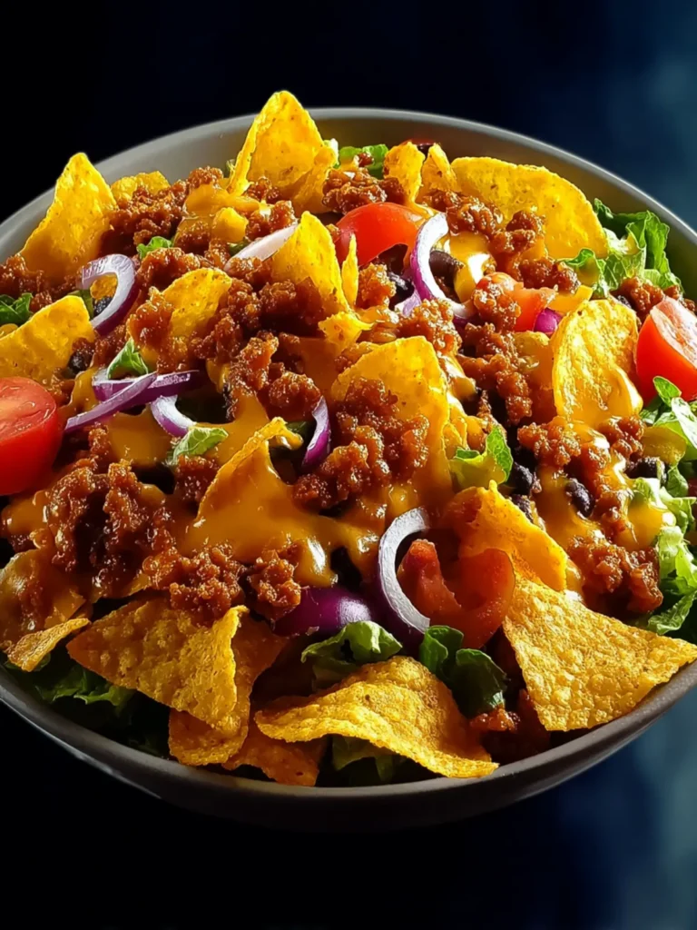 Fritos Chili Cheese Salad: A Quick, Tasty Delight! First Image